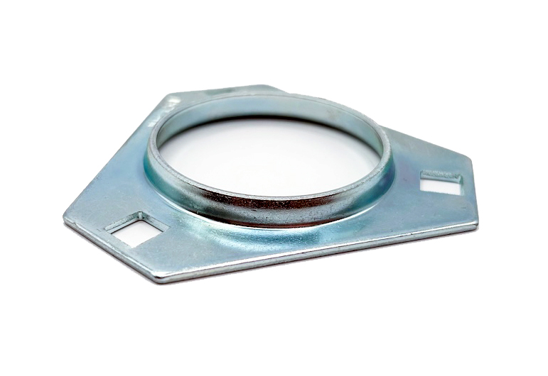 A part protected via Zinc Plating (per ASTM B633)